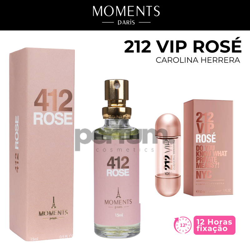 412 ROSÉ 15ml - Moments Paris